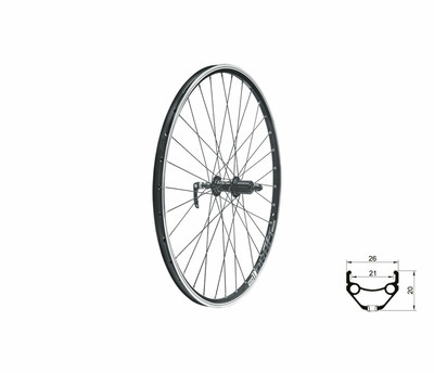 DRAFT V-brake R, 26", black