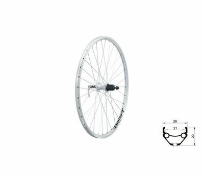 DRAFT V-brake R, 26", silver