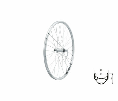 DRAFT V-brake F, 26", silver