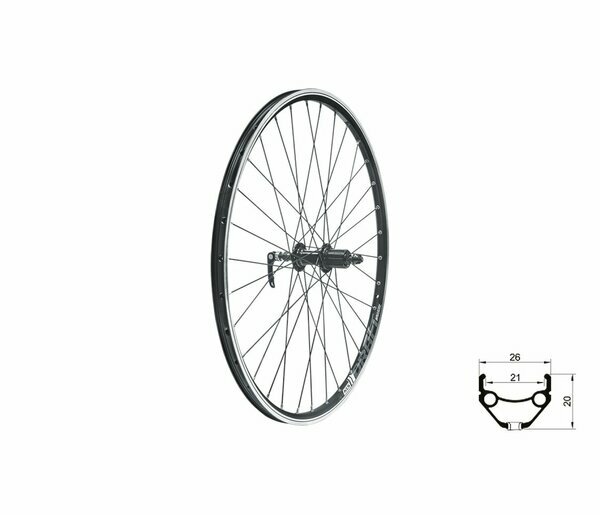 DRAFT V-brake R, 26", black
