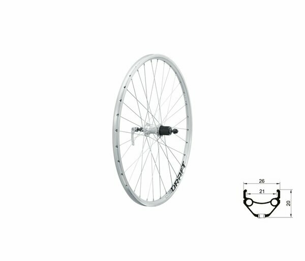 DRAFT V-brake R, 26", silver