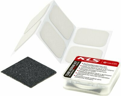 MTB TUBE REPAIR KIT WITH SELF-ADHESIVE SQUARE PATCHES