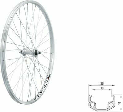 EVENT V-brake F, 26", silver