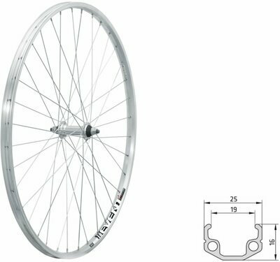 EVENT V-brake F, 28", silver