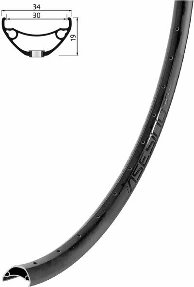 ASESINO 30 DSC, 29" black