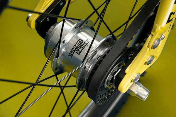 NAGA AIR BELT YELLOW 20" 1.