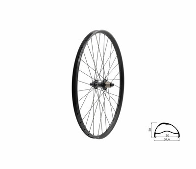 SEGADOR 30 SL DSC R, 28/29", black