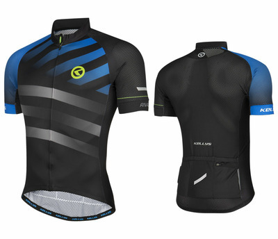 RIVAL Kurzarmtrikot blue