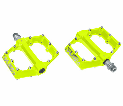 Pedál KLS FLAT 50 lime