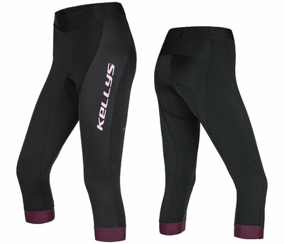 Radhose 2 3/4 MADDIE mit Sitzpolster bordo