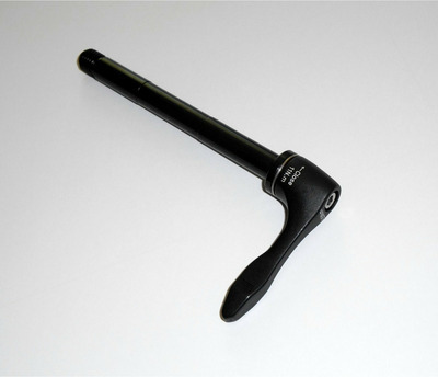 Predná os náboja M12x1.5; QR MF5 UNI dĺžka 118mm (SOOT)