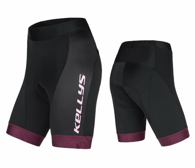 Radhose kurz MADDIE 2 mit Sitzpolster bordo