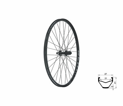 VALOR 21 DSC R, 28/29", black