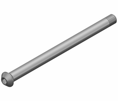 Zadní pevná os M12x1.5; dĺžka 181mm (konusová hlavička)