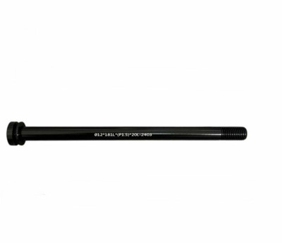 Hátsó tengely kar nélkül, w/o nut; total length 181 mm (flat head)