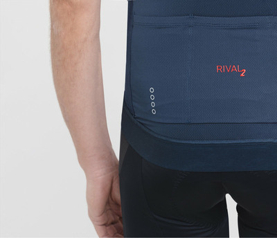 RIVAL 2 Kurzarmtrikot blue