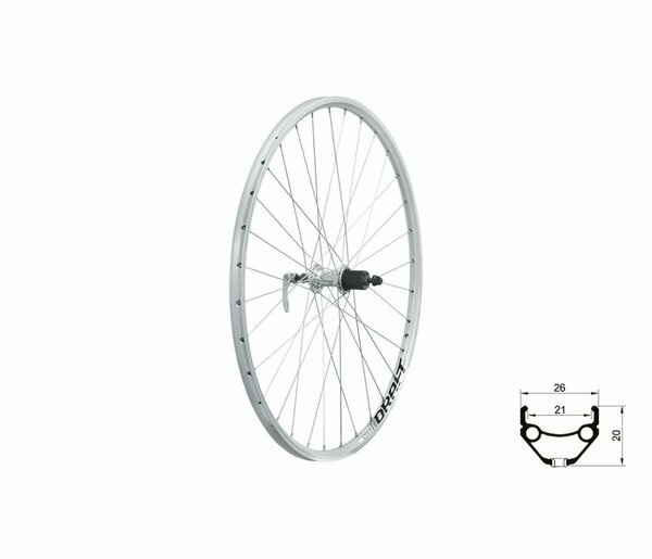 DRAFT V-brake R, 28/29", silver