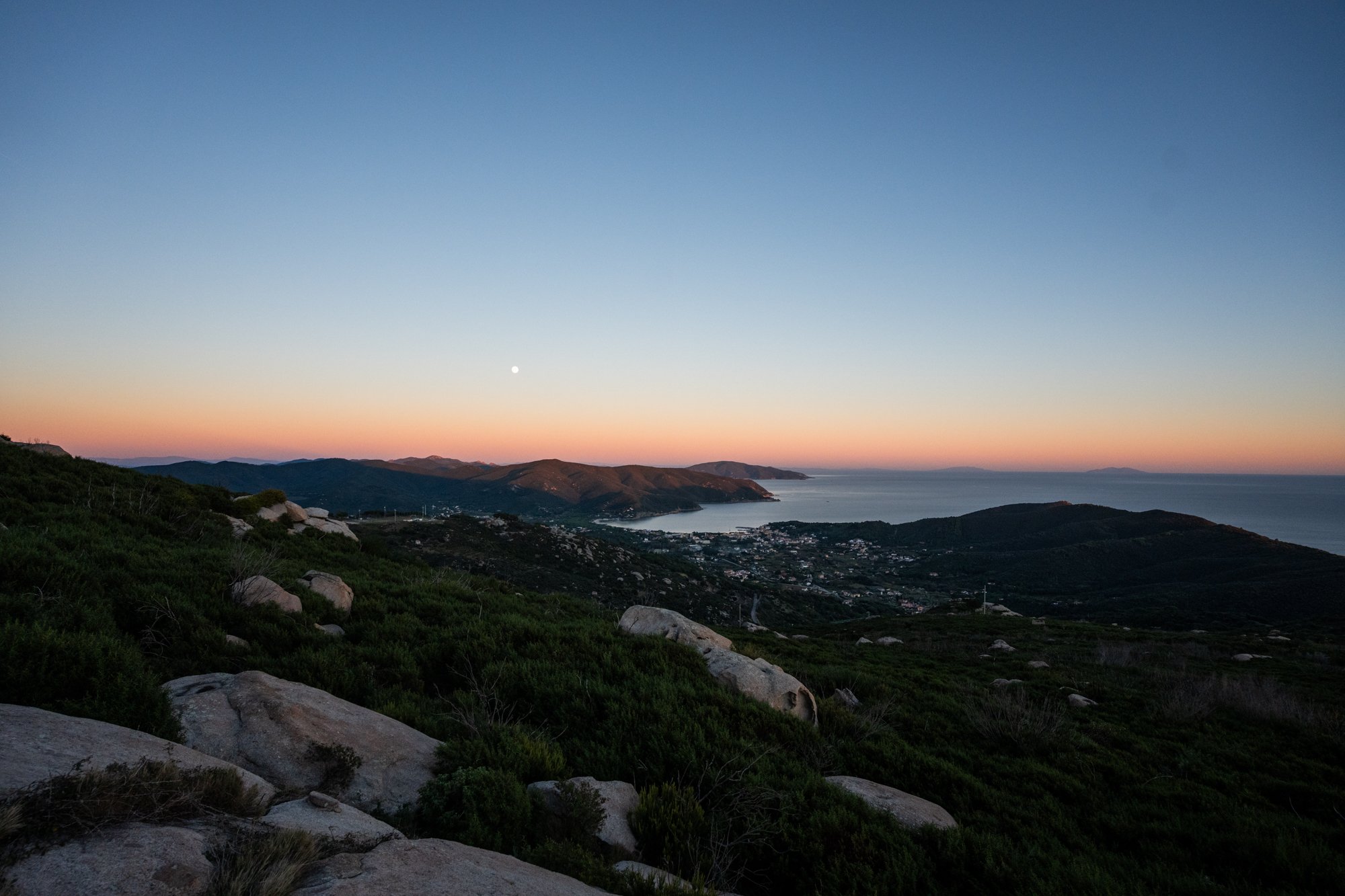 Dem Licht auf der Insel Elba hinterherjagen