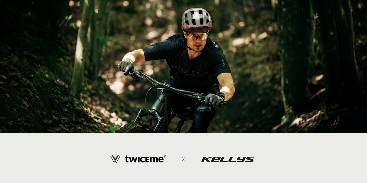 KELLYS arbeitet mit Twiceme zusammen