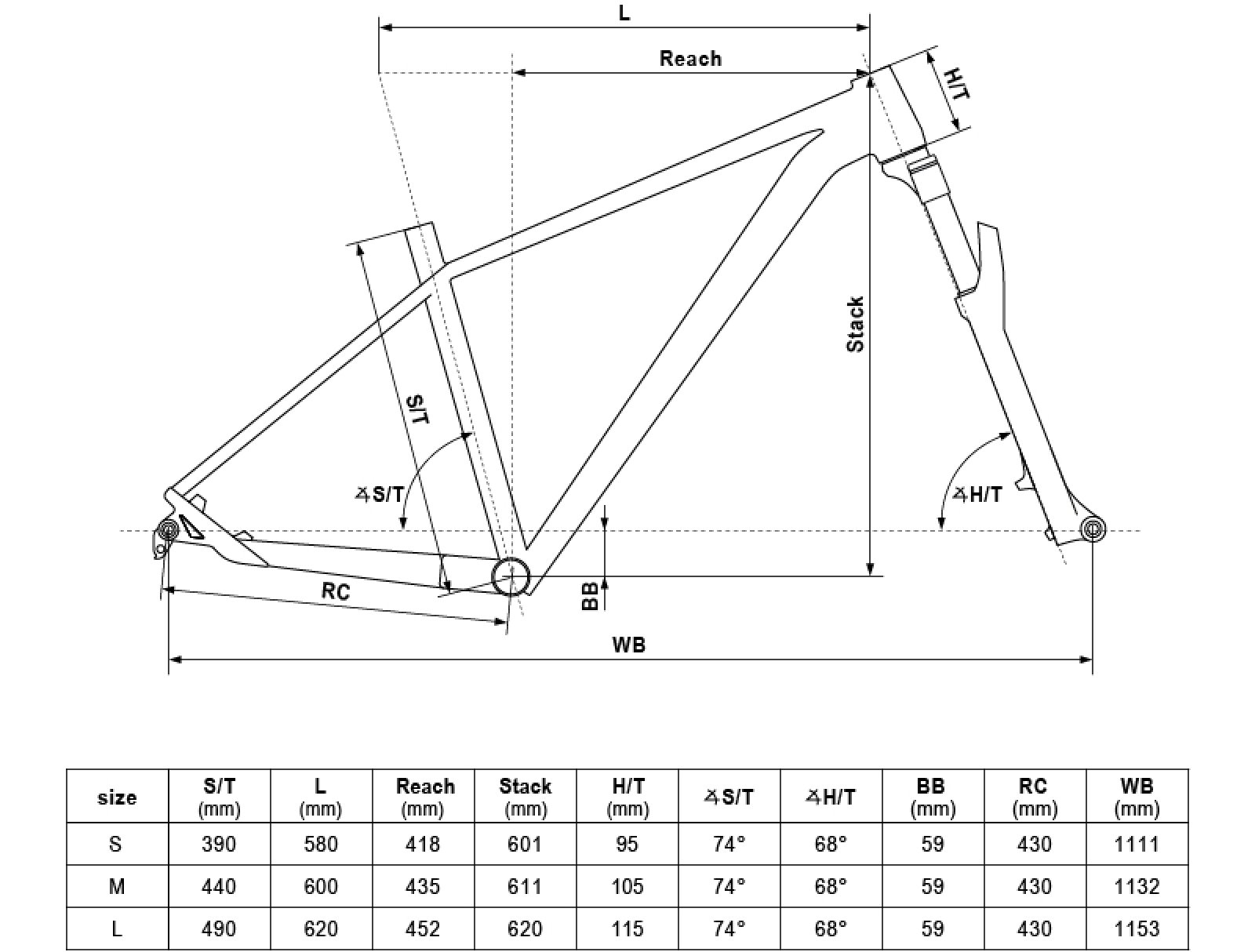 Geometria GATE 30 WHITE 29"