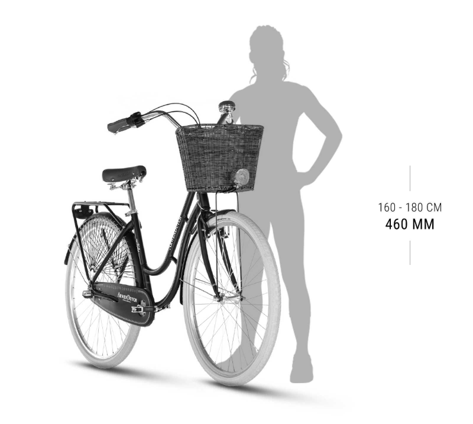 Veľkosť rámu ARWEN DUTCH ROSE GOLD - ohne StVZO Ausstattung