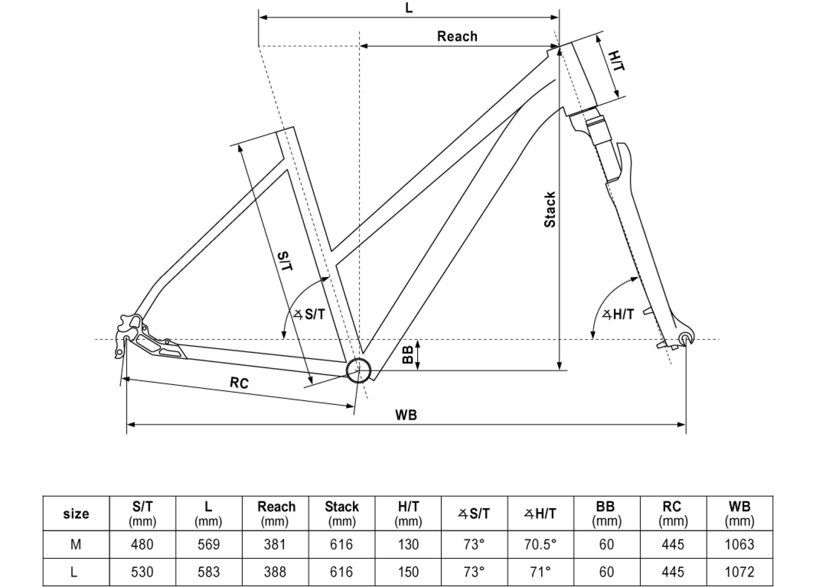 Geometria CARSON 90 GRAPHITE GREY