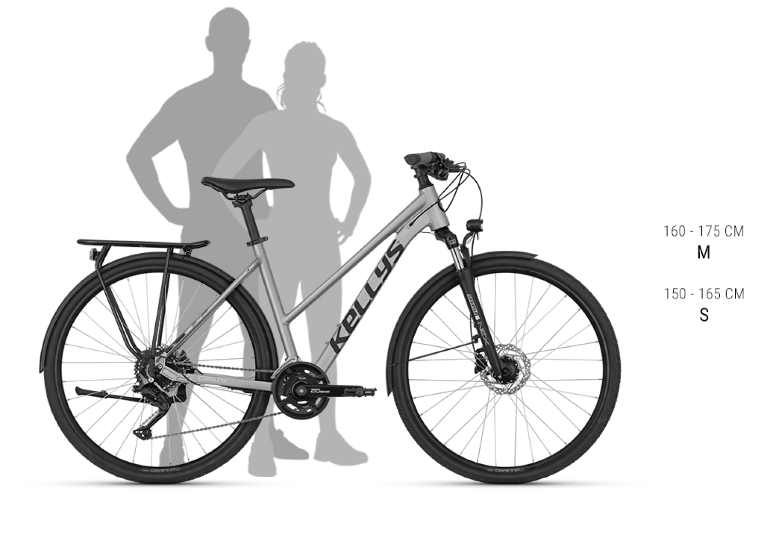 Veľkosť rámu CRISTY 10 MAUVE PEARL