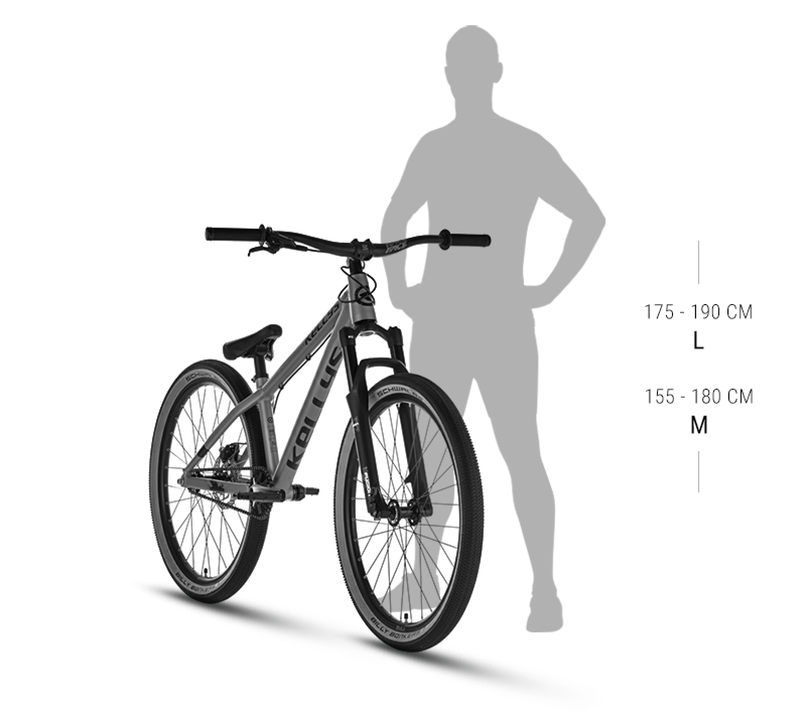 Veľkosť rámu WHIP 70 DJ DUSTY ORANGE