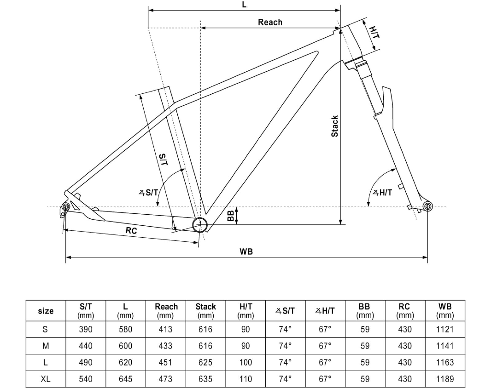 Geometria GATE X90 POLAR GREY 29"