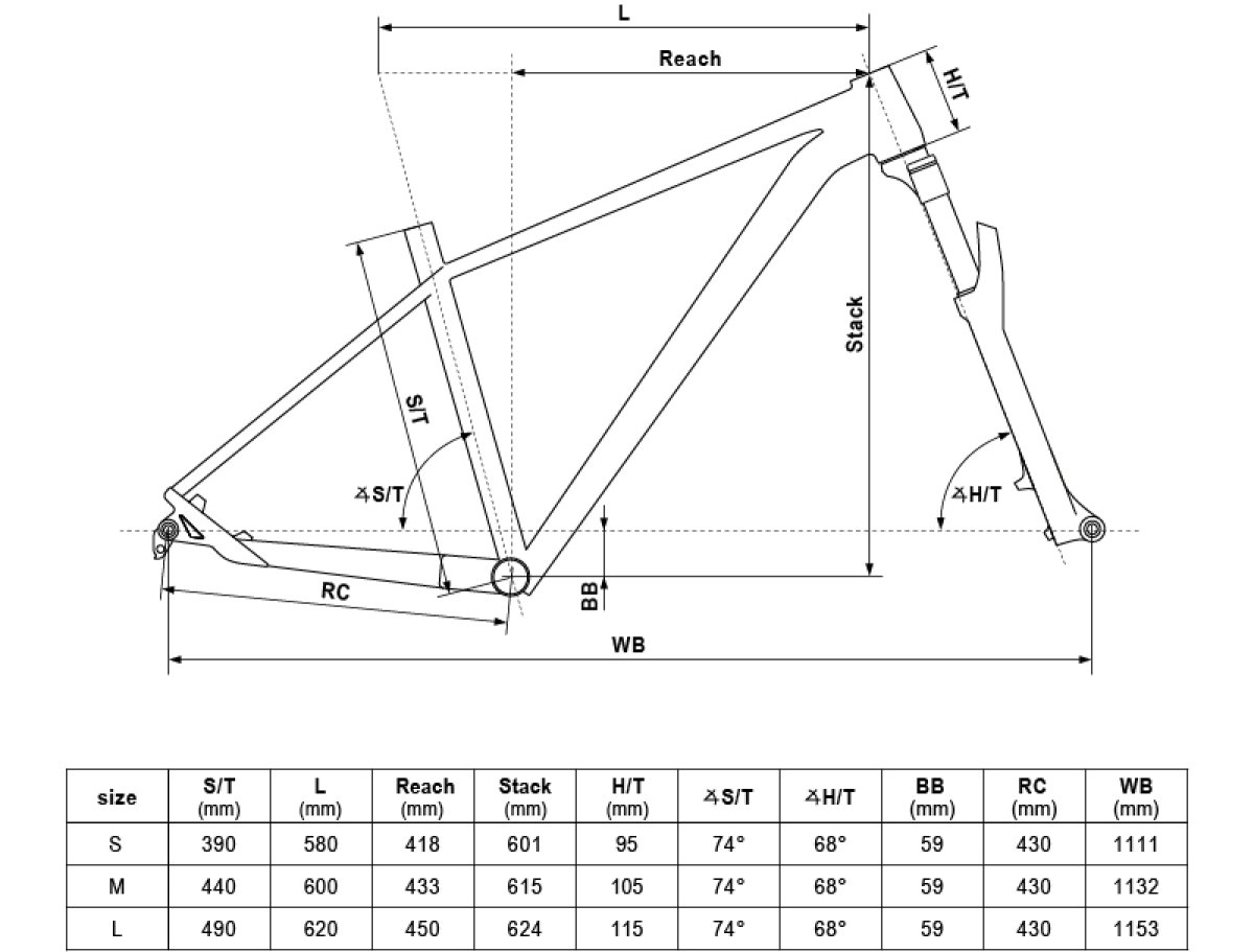 Geometria GATE 90 29"